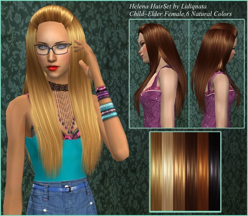 Helena hair mesh